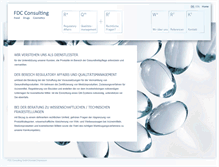 Tablet Screenshot of fdcconsulting.de